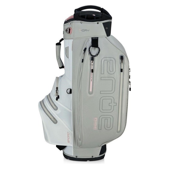 Big Max Aqua Sport 360 Cartbag, weiss/grau/rosa