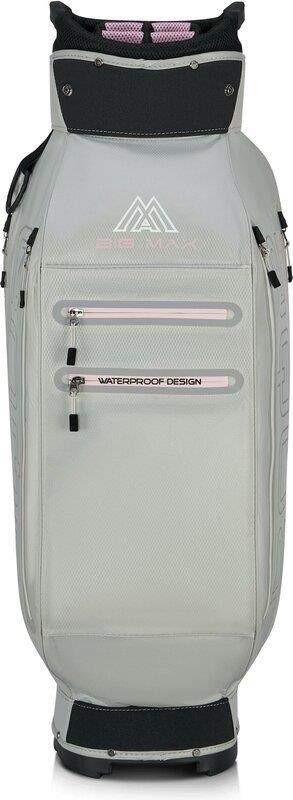 Big Max Aqua Sport 360 Cartbag, weiss/grau/rosa