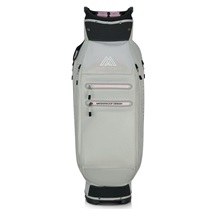 Big Max Aqua Sport 360 Cartbag, weiss/grau/rosa