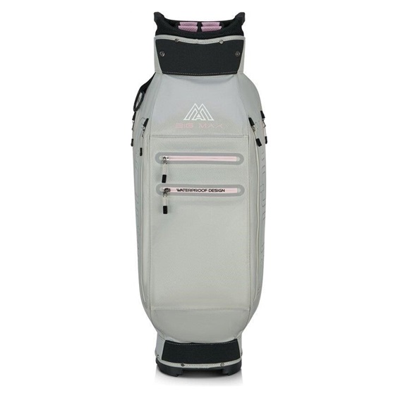 Big Max Aqua Sport 360 Cartbag, weiss/grau/rosa