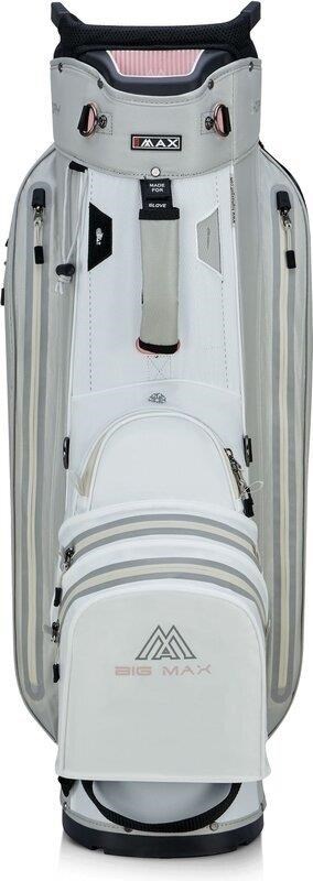 Big Max Aqua Sport 360 Cartbag, weiss/grau/rosa
