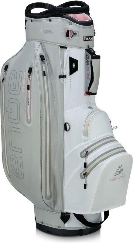 Big Max Aqua Sport 360 Cartbag, weiss/grau/rosa