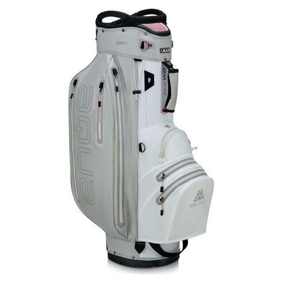 Big Max Aqua Sport 360 Cartbag, weiss/grau/rosa