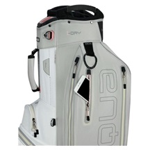 Big Max Aqua Sport 360 Cartbag, weiss/grau/rosa