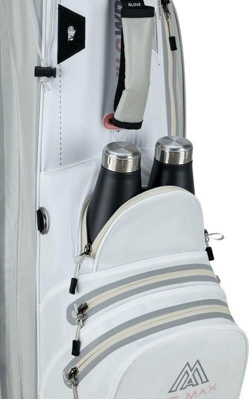 Big Max Aqua Sport 360 Cartbag, weiss/grau/rosa