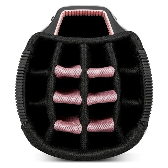 Big Max Aqua Sport 360 Cartbag, weiss/grau/rosa