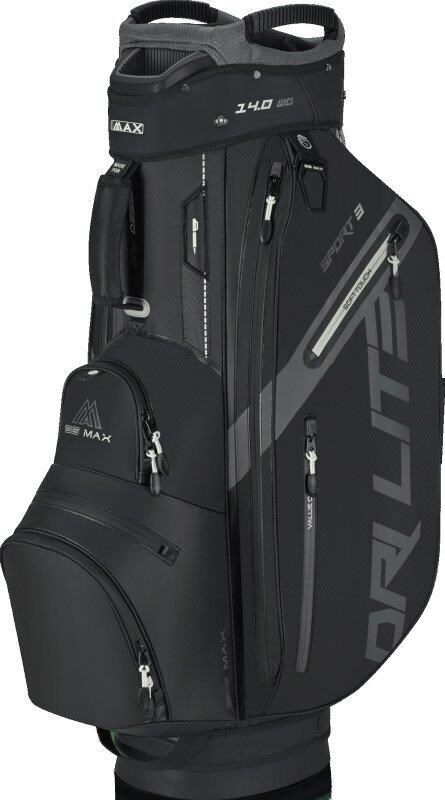 Big Max Dri Lite Sport 3 Cartbag, schwarz