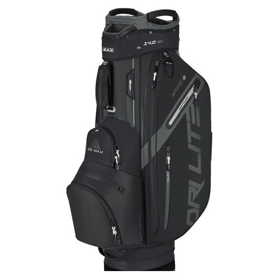 Big Max Dri Lite Sport 3 Cartbag, schwarz