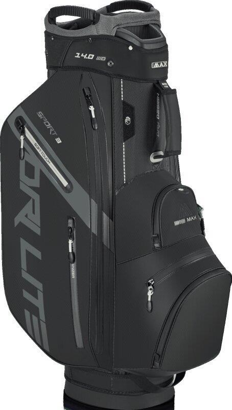 Big Max Dri Lite Sport 3 Cartbag, schwarz