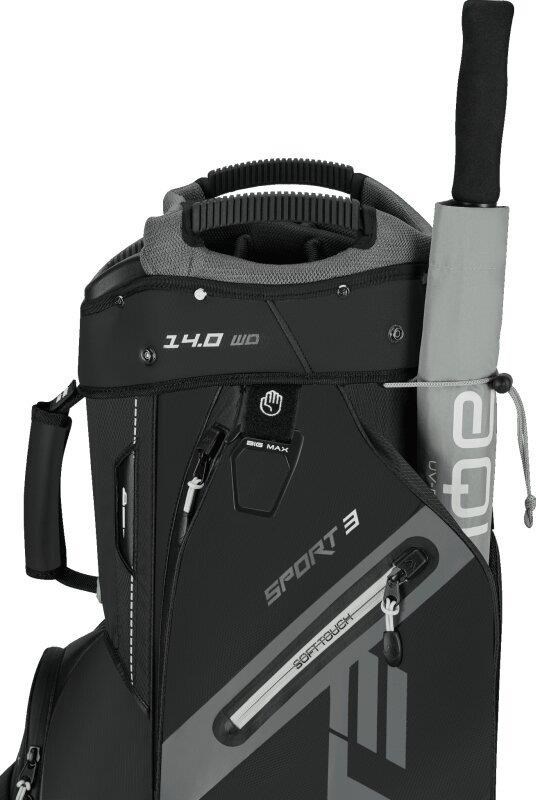 Big Max Dri Lite Sport 3 Cartbag, schwarz