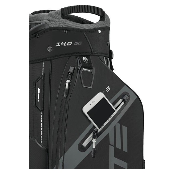 Big Max Dri Lite Sport 3 Cartbag, schwarz