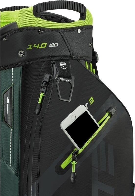 Big Max Dri Lite Sport 3 Cartbag, grün/schwarz/limette