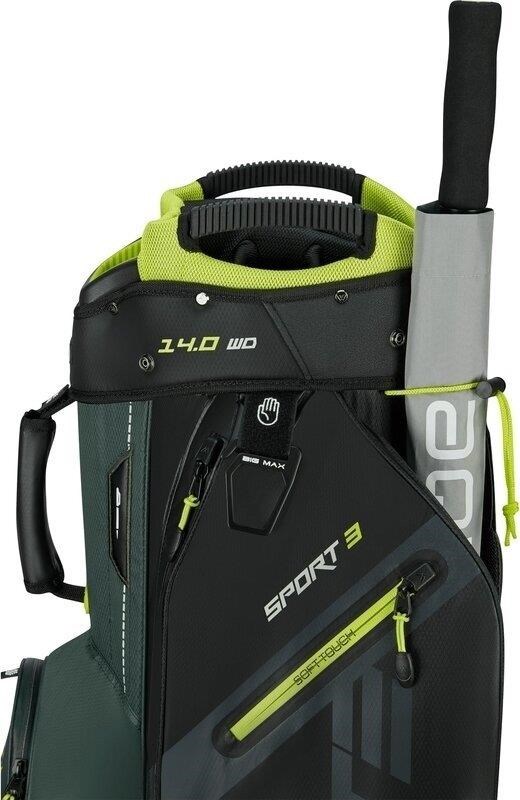 Big Max Dri Lite Sport 3 Cartbag, grün/schwarz/limette