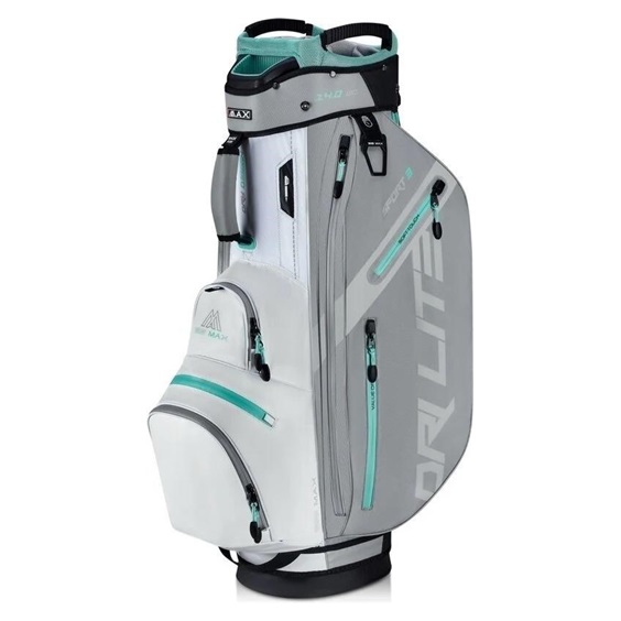 Big Max Dri Lite Sport 3 Cartbag, grau/weiss/mint