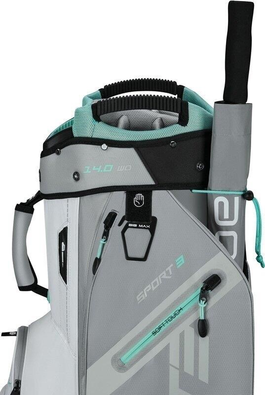 Big Max Dri Lite Sport 3 Cartbag, grau/weiss/mint