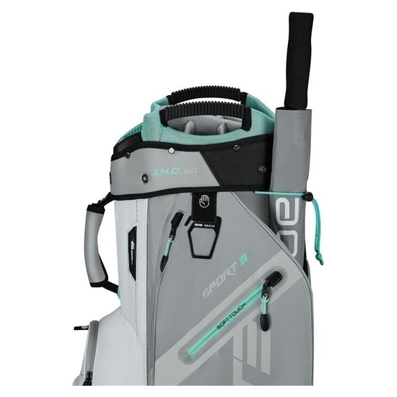 Big Max Dri Lite Sport 3 Cartbag, grau/weiss/mint