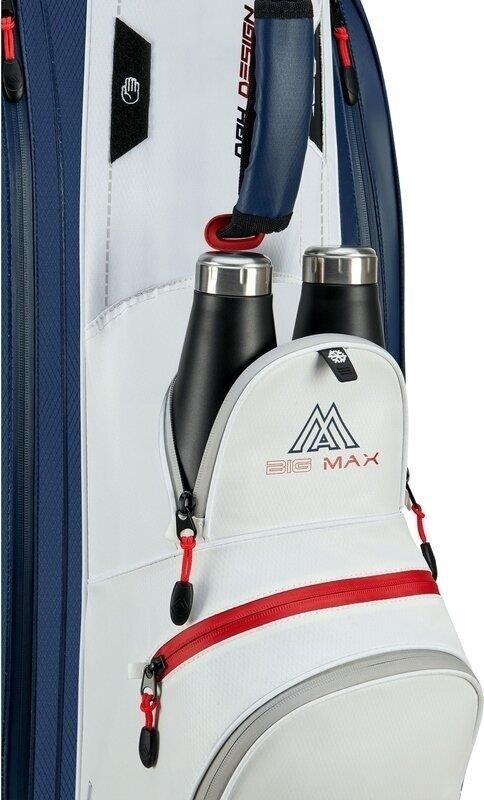 Big Max Dri Lite Sport 3 Cartbag, dunkelblau/weiss/rot