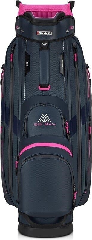 Big Max Dri Lite Sport 3 Cartbag, steel blue/fuchsia
