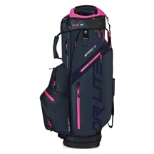 Big Max Dri Lite Sport 3 Cartbag, steel blue/fuchsia