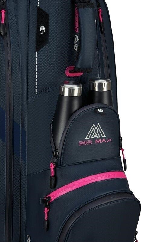 Big Max Dri Lite Sport 3 Cartbag, steel blue/fuchsia