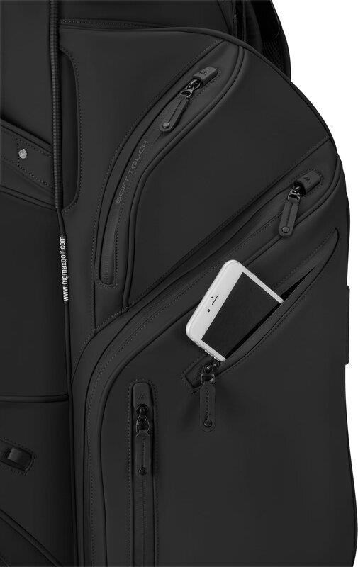 Big Max Dri Lite Silencio Prime Cartbag, schwarz