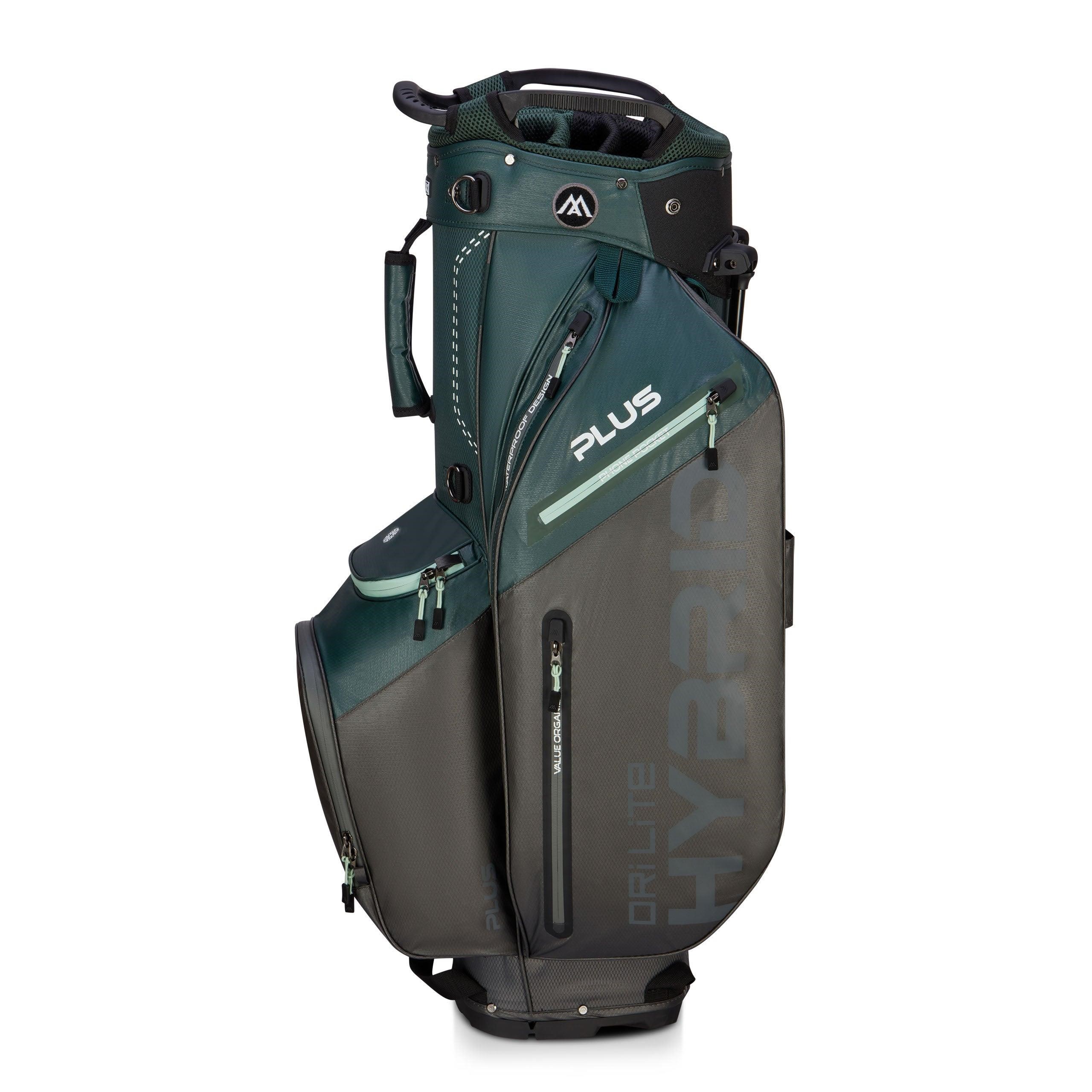 Big Max Dri Lite Hybrid Plus Standbag, forest green/charcoal