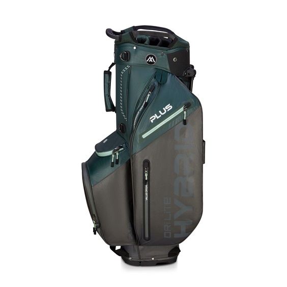Big Max Dri Lite Hybrid Plus Standbag, forest green/charcoal