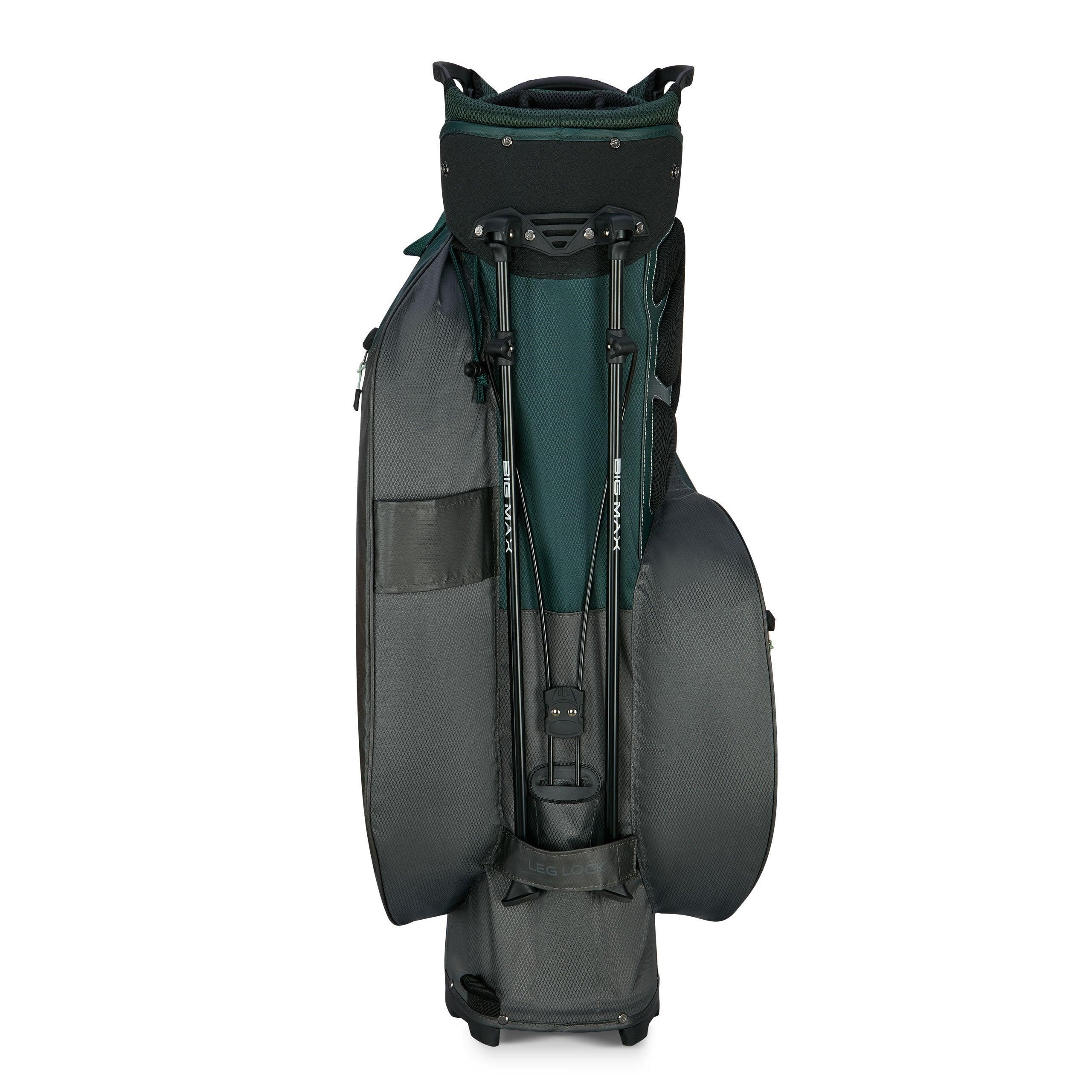 Big Max Dri Lite Hybrid Plus Standbag, forest green/charcoal