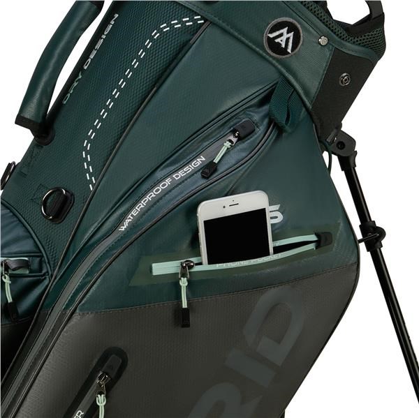 Big Max Dri Lite Hybrid Plus Standbag, forest green/charcoal