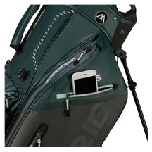 Big Max Dri Lite Hybrid Plus Standbag, forest green/charcoal