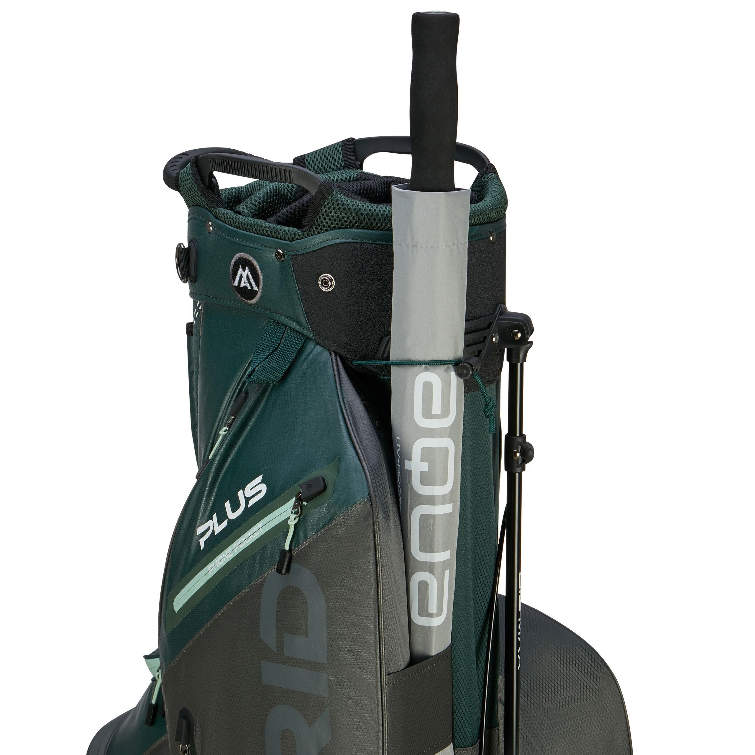 Big Max Dri Lite Hybrid Plus Standbag, forest green/charcoal