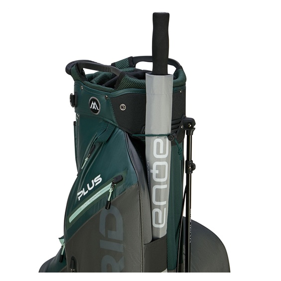 Big Max Dri Lite Hybrid Plus Standbag, forest green/charcoal