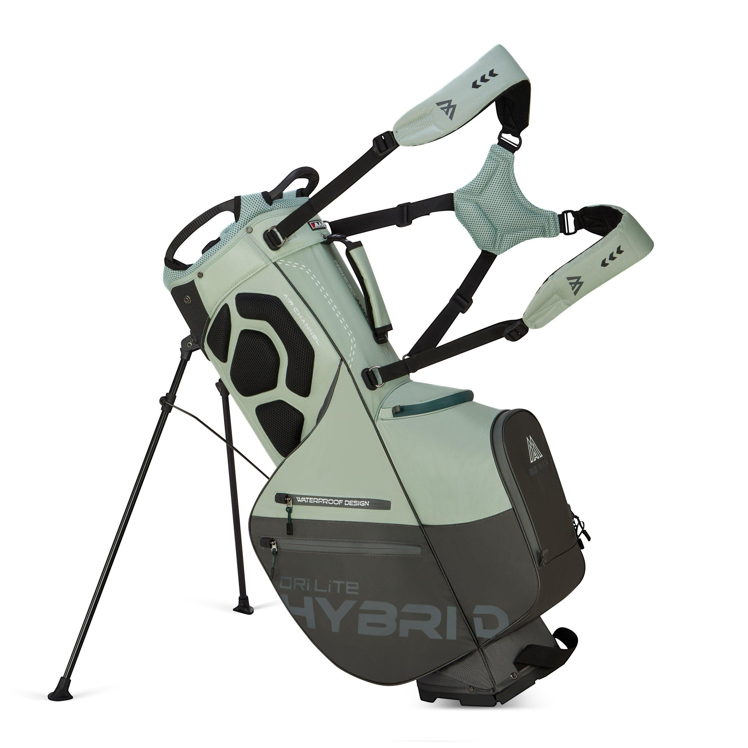 Big Max Dri Lite Hybrid Plus Standbag, mint/charcoal