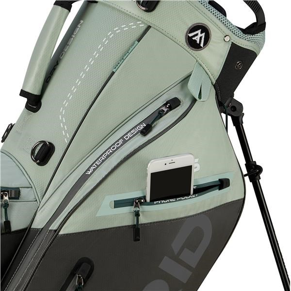Big Max Dri Lite Hybrid Plus Standbag, mint/charcoal