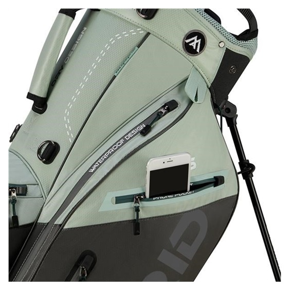 Big Max Dri Lite Hybrid Plus Standbag, mint/charcoal