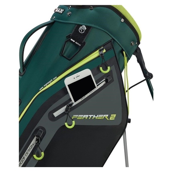 Big Max Dri Lite Feather 2 Standbag, grün/schwarz