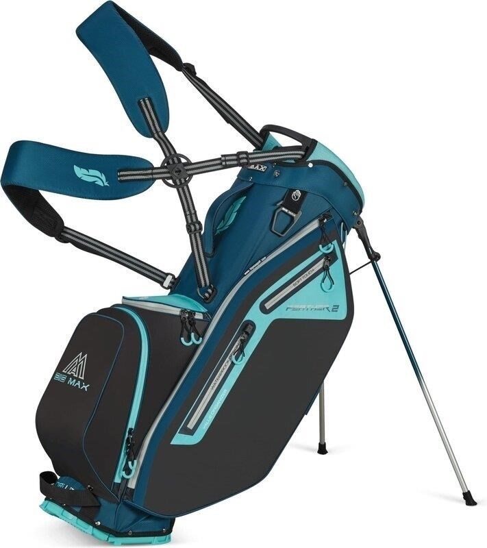 Big Max Dri Lite Feather 2 Standbag, steel blue/petrol/aquatic awe