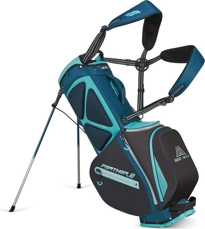 Big Max Dri Lite Feather 2 Standbag, steel blue/petrol/aquatic awe