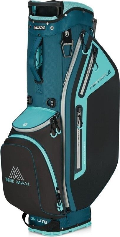 Big Max Dri Lite Feather 2 Standbag, steel blue/petrol/aquatic awe