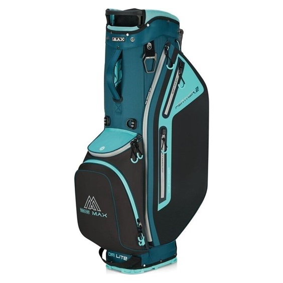 Big Max Dri Lite Feather 2 Standbag, steel blue/petrol/aquatic awe