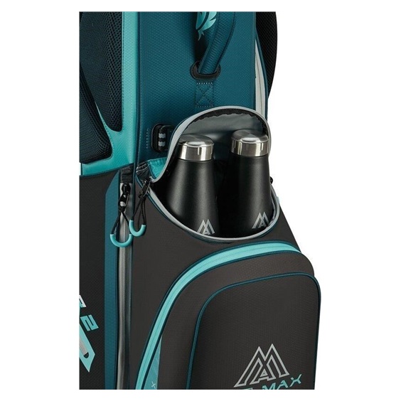 Big Max Dri Lite Feather 2 Standbag, steel blue/petrol/aquatic awe