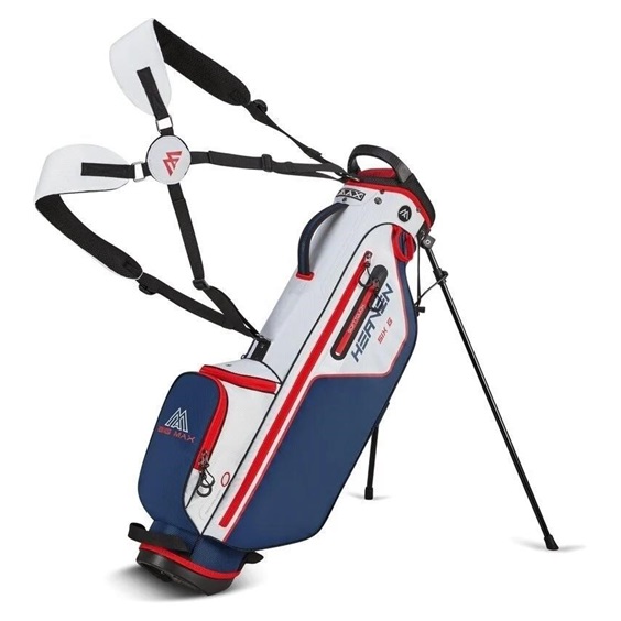 Big Max Heaven Six G Standbag, weiss/dunkelblau/rot