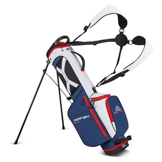 Big Max Heaven Six G Standbag, weiss/dunkelblau/rot