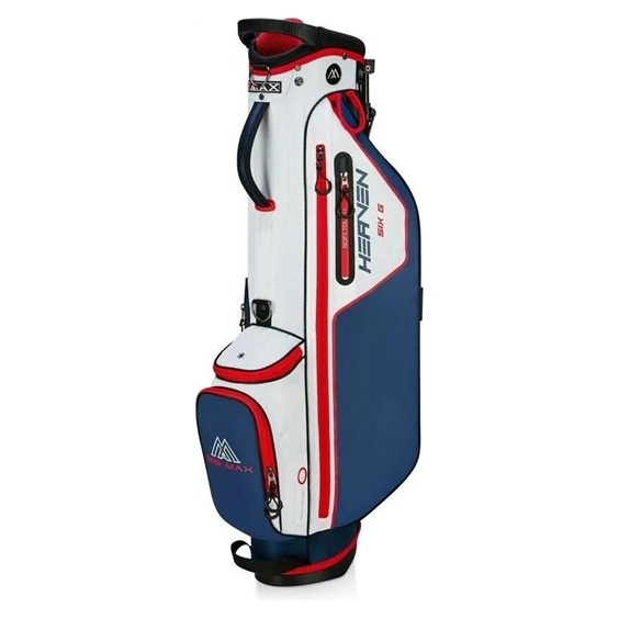 Big Max Heaven Six G Standbag, weiss/dunkelblau/rot