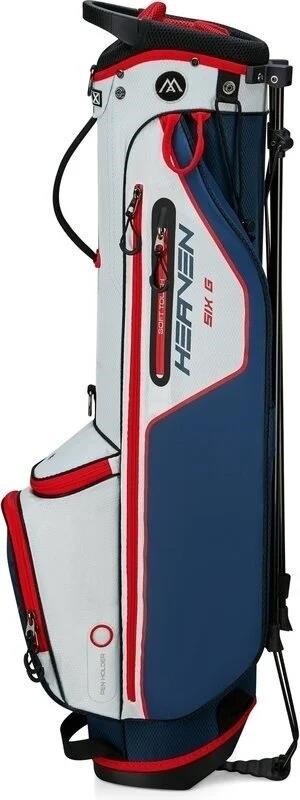 Big Max Heaven Six G Standbag, weiss/dunkelblau/rot