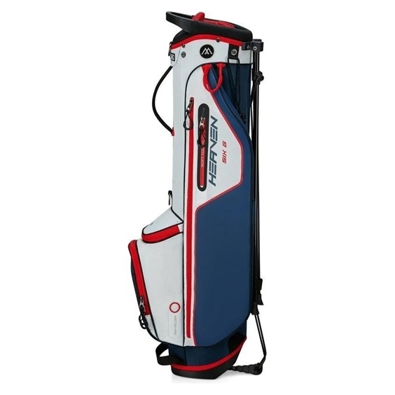 Big Max Heaven Six G Standbag, weiss/dunkelblau/rot