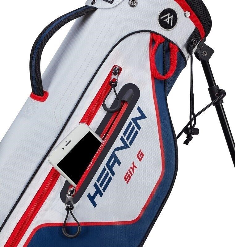 Big Max Heaven Six G Standbag, weiss/dunkelblau/rot