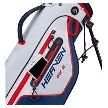 Big Max Heaven Six G Standbag, weiss/dunkelblau/rot
