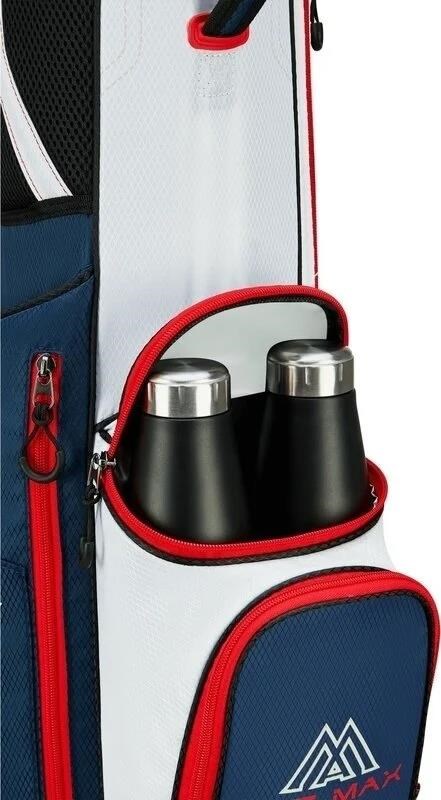 Big Max Heaven Six G Standbag, weiss/dunkelblau/rot
