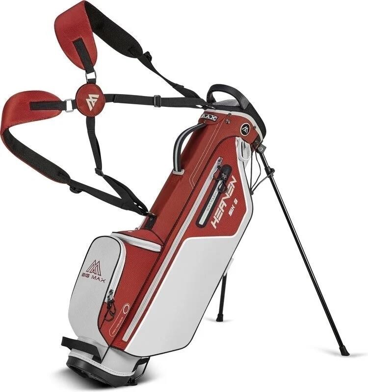 Big Max Heaven Six G Standbag, merlot/off weiss